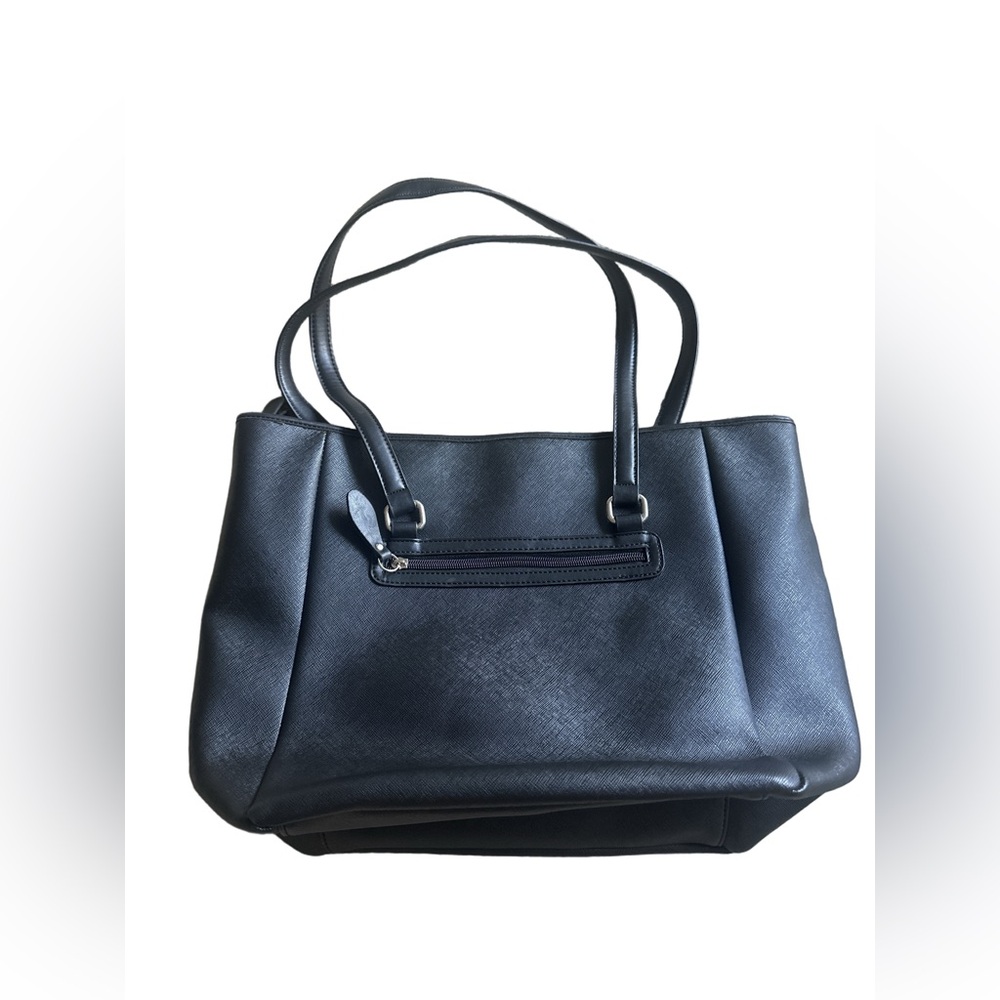 LOW START Black Giani Bernini Leather Bag - Picture 2 of 11